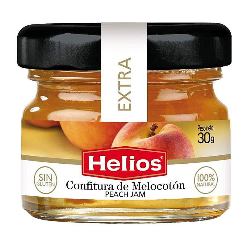 CONFITURA MELOCOTÓN EXTRA TARRO CAJA 24un 30gr